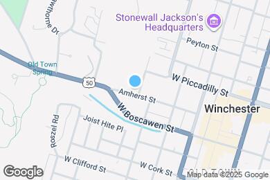 Map image of the property - 312 Amherst St