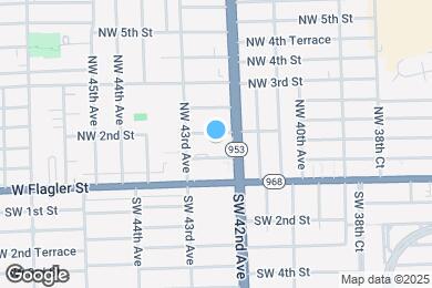 Map image of the property - 4242 NW 2nd St