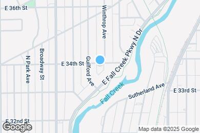 Map image of the property - 923 E 34th St