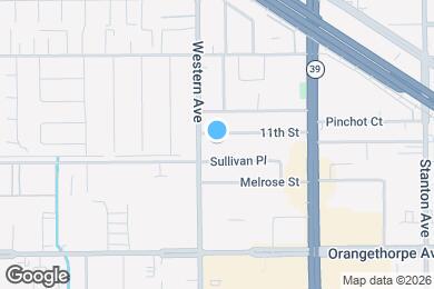 Map image of the property - 6742 Western Ave