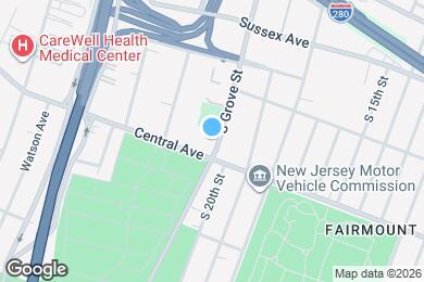 Map image of the property - 153 S Grove St