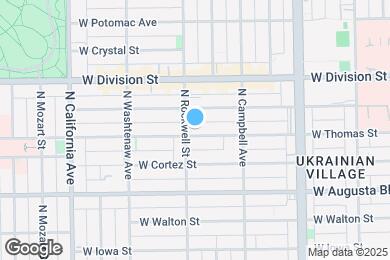 Map image of the property - 2550 W Thomas St