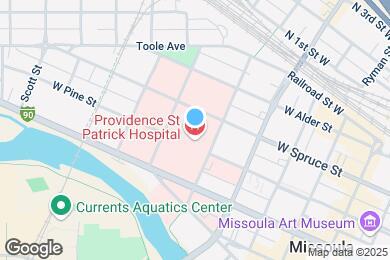 Map image of the property - 500 W Broadway St