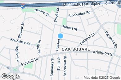 Map image of the property - 33 Hobson St