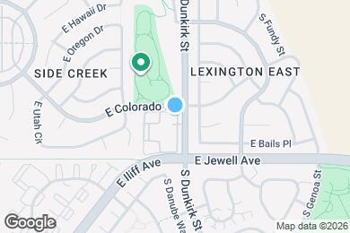 Map image of the property - 1801 S Dunkirk St