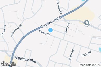 Map image of the property - 1210 Carter St