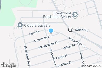 Map image of the property - 33 Somerville St