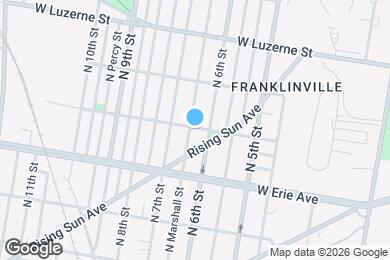 Map image of the property - 3759 N Marshall St