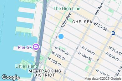 Map image of the property - 447 W 18th St