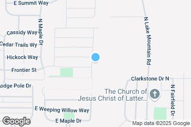 Map image of the property - 4316 N Poplar St