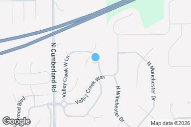 Map image of the property - 2372 Valley Creek Way