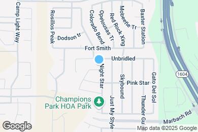 Map image of the property - 2513 Night Star