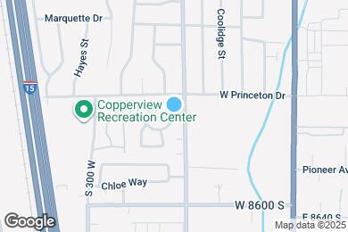 Map image of the property - 170 W Foxbridge Dr