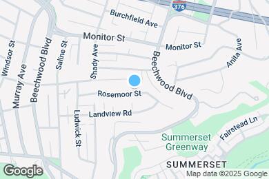 Map image of the property - 6569 Rosemoor St