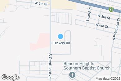 Map image of the property - 416 W Hickory Rd