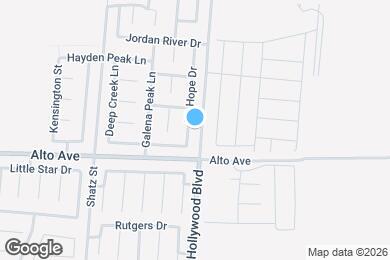 Map image of the property - 2858 Mt Hope Dr