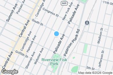 Map image of the property - 330 New York Ave