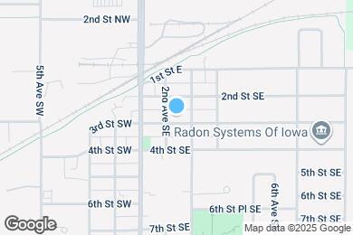 Map image of the property - 203 3rd St SE
