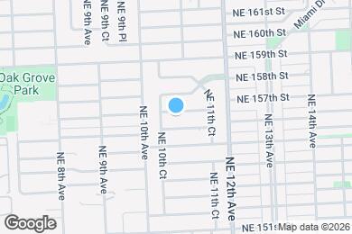 Map image of the property - 1078 NE 157th St