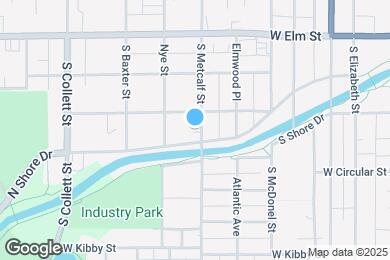 Map image of the property - 514 S Metcalf St