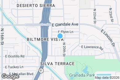 Map image of the property - 1925 E Lamar Rd