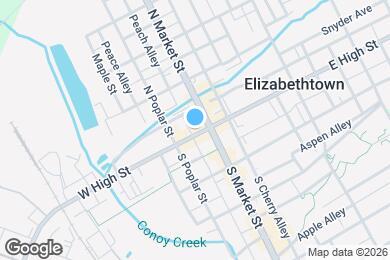Map image of the property - 17 W High St