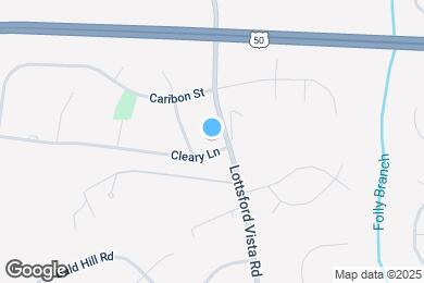 Map image of the property - 10508 Cleary Ln