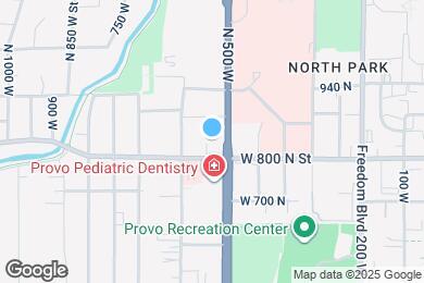 Map image of the property - 556 W 800 N