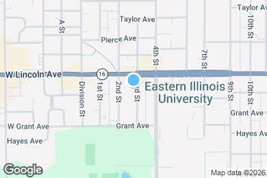 Map image of the property - 1524 3rd street