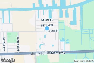 Map image of the property - 610 NE 2nd St