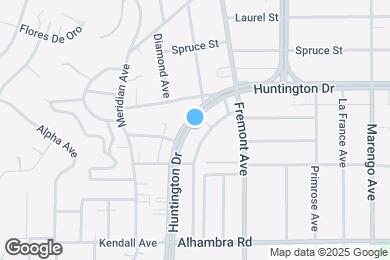 Map image of the property - 1239 Huntington Dr