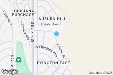 Map image of the property - 19545 E Iowa Cir