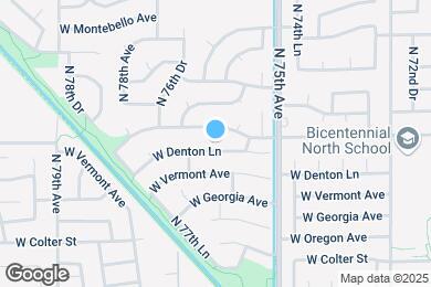 Map image of the property - 7574 W Denton Ln