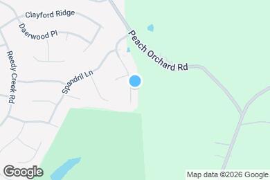 Map image of the property - 13024 Peacock Ln