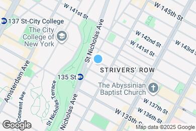 Map image of the property - 318 W 138th St