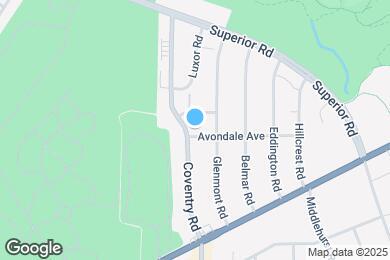 Map image of the property - 2793 Avondale Ave