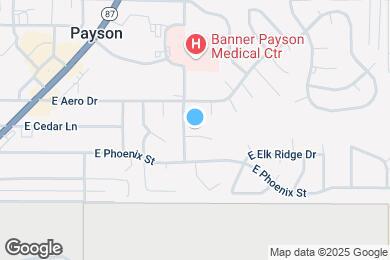 Map image of the property - 502 E Saguaro Cir