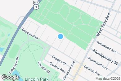 Map image of the property - 213 Nunda Ave