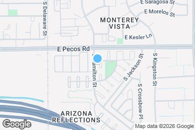 Map image of the property - 1070 S Bogle Ct