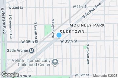 Map image of the property - 3469 S Archer Ave