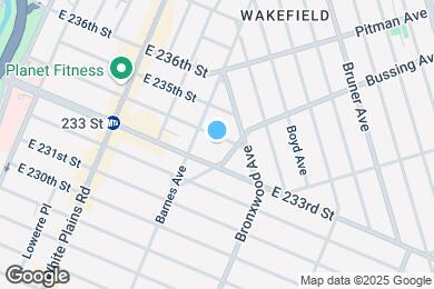 Map image of the property - 818 E 234th St