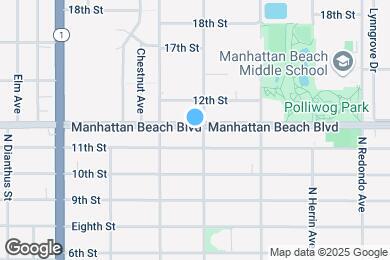 Map image of the property - 1348 Manhattan Beach Blvd
