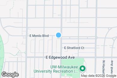 Map image of the property - 3563 N Maryland Ave