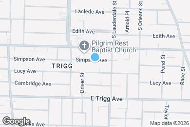 Map image of the property - 519 Simpson Ave