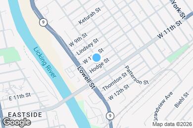 Map image of the property - 509 Hodge St
