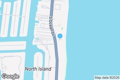 Map image of the property - 3180 S Ocean Dr