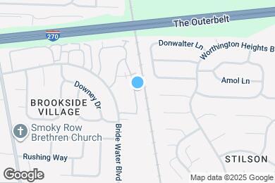 Map image of the property - 7344 Fall Creek Ln