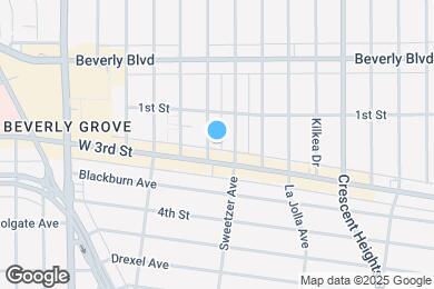 Map image of the property - 130 S Flores St