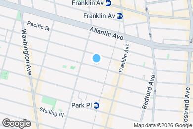 Map image of the property - 891 Bergen St