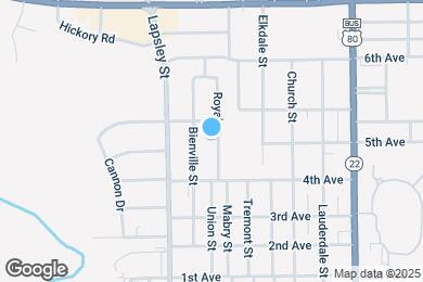 Map image of the property - 2015 Royal St